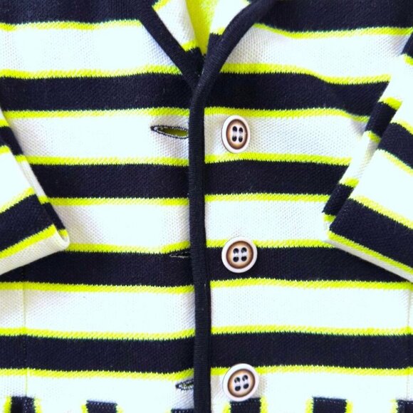 **Very Cute & Cozy Striped Knitted Jacket - Style & Co, Size Medium** - Picture 5 of 9